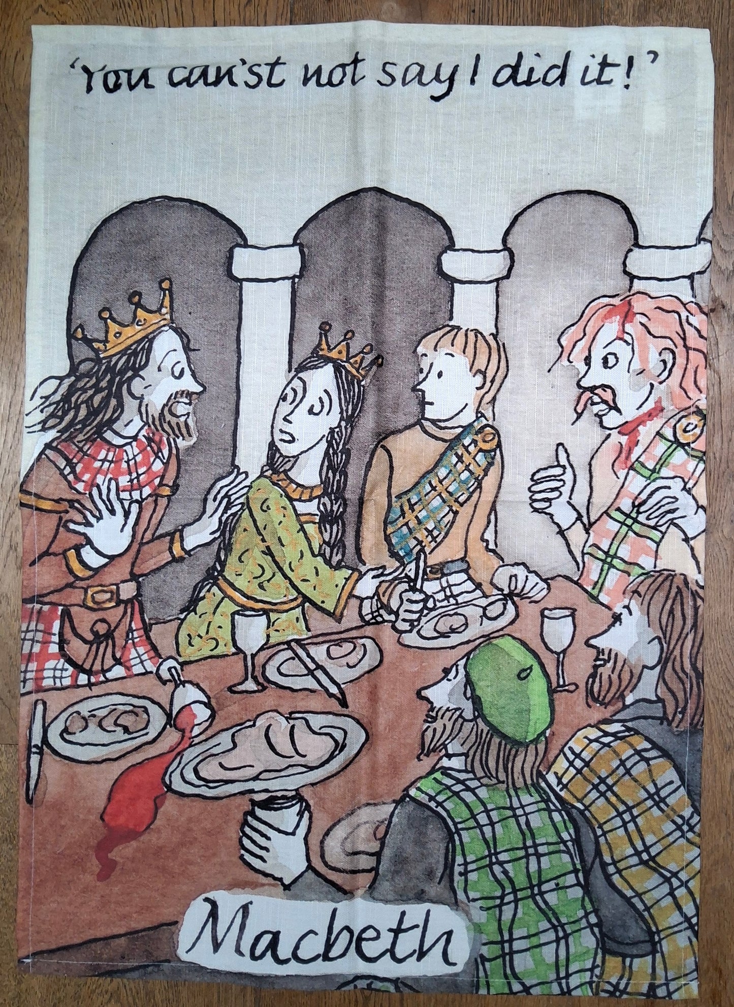 You can'st not say - Tea Towel
