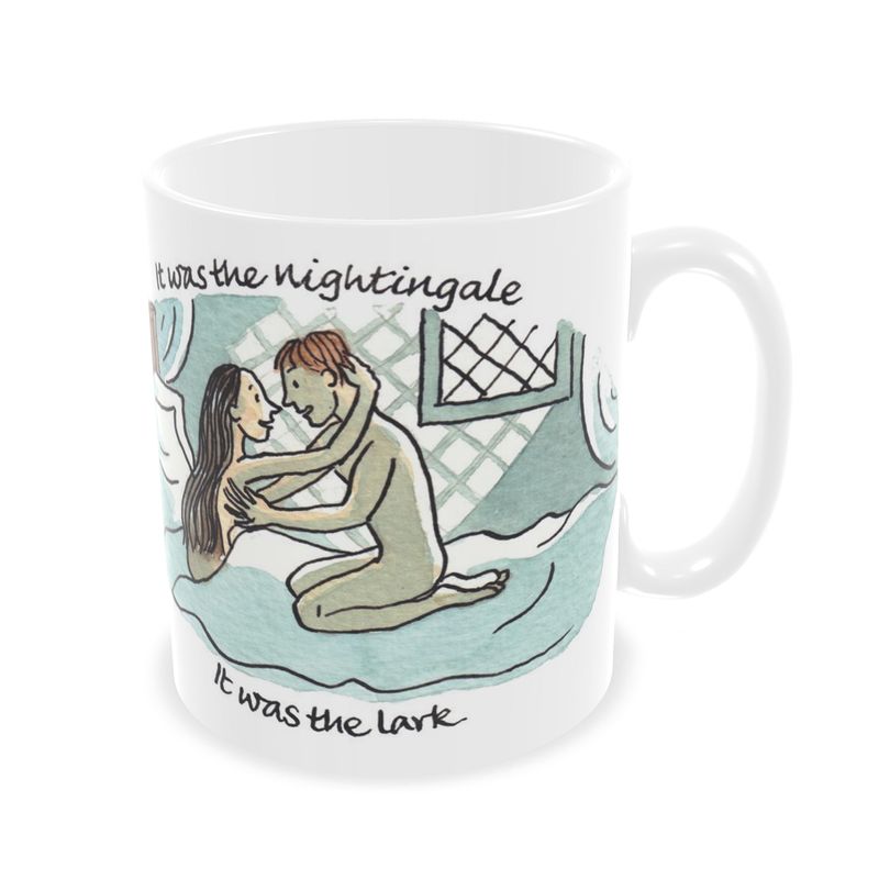 Romeo and Juliet - It was the nightingale - Earthenware mug