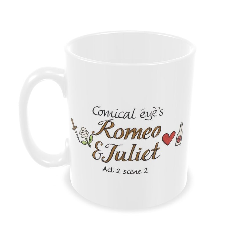Romeo and Juliet - Romeo, wherefore art thou - Earthenware mug