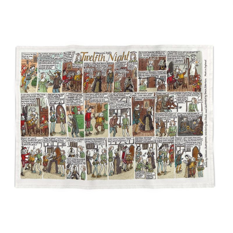Twelfth Night - Tea Towel