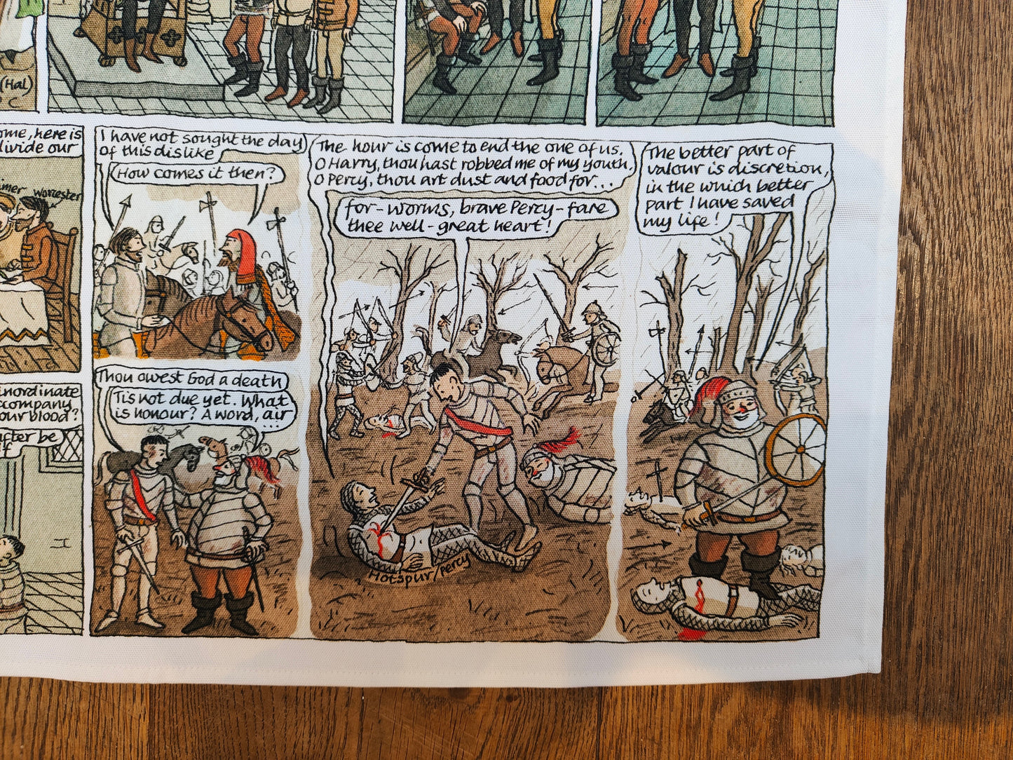 Henry IV Part One - Tea Towel