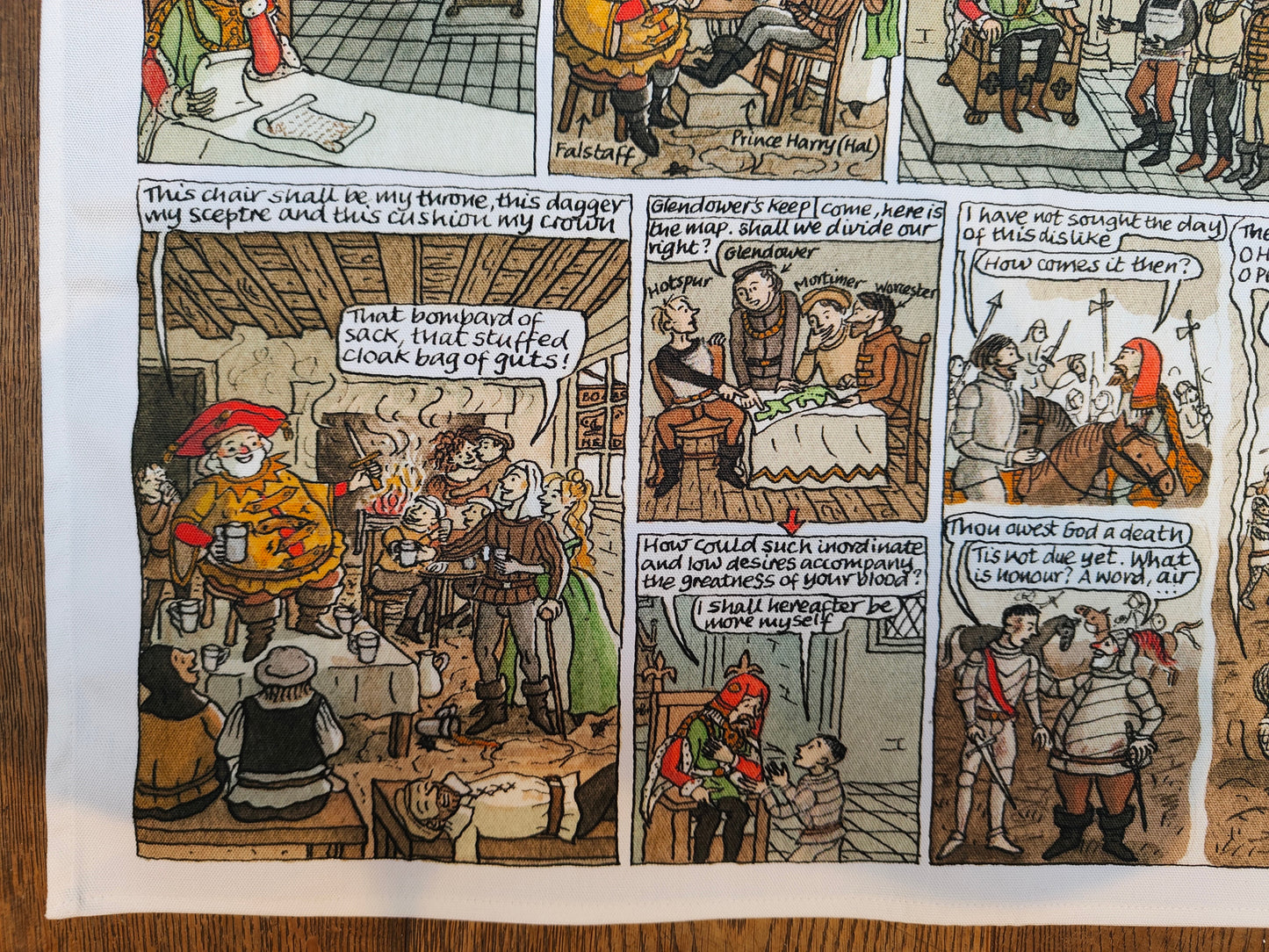 Henry IV Part One - Tea Towel