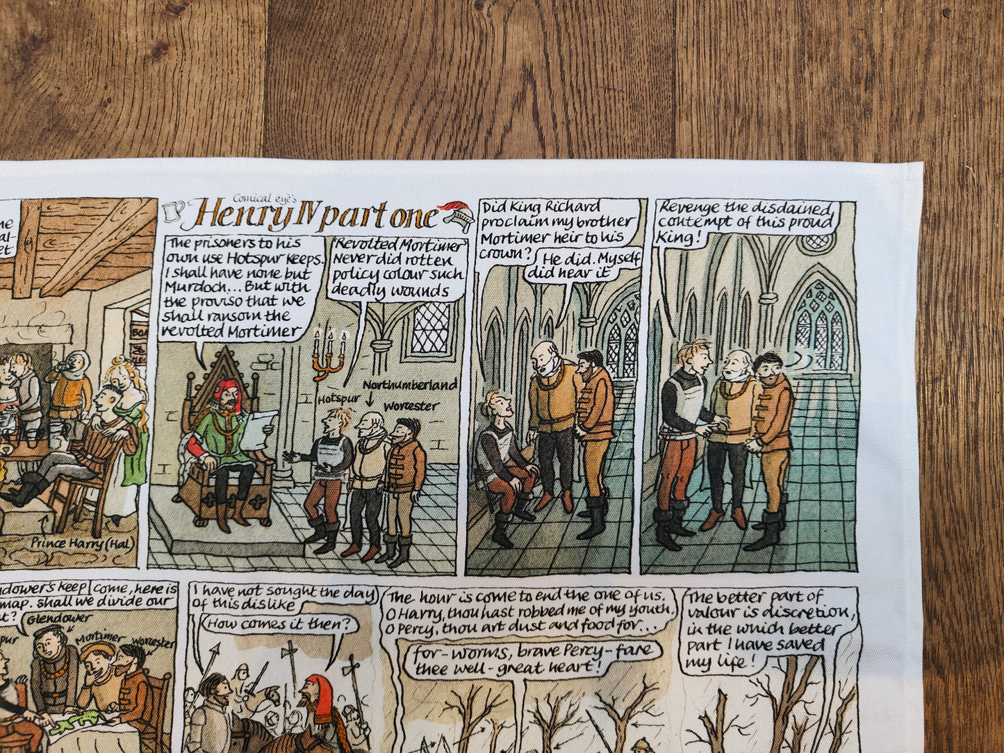Henry IV Part One - Tea Towel