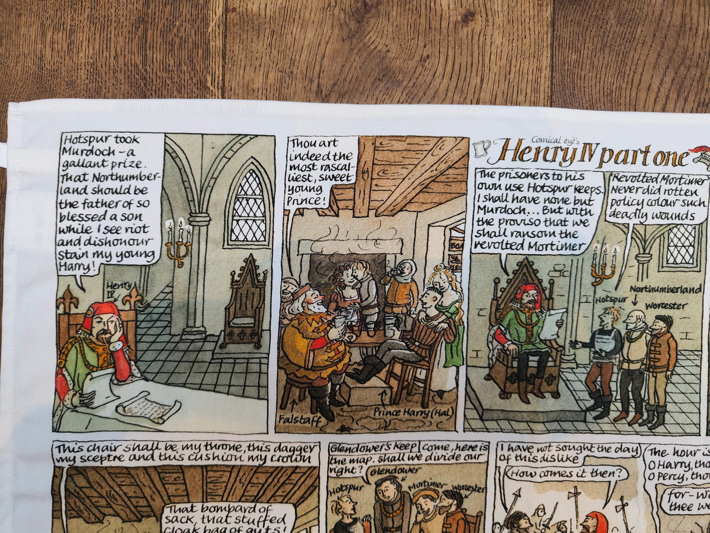 Henry IV Part One - Tea Towel