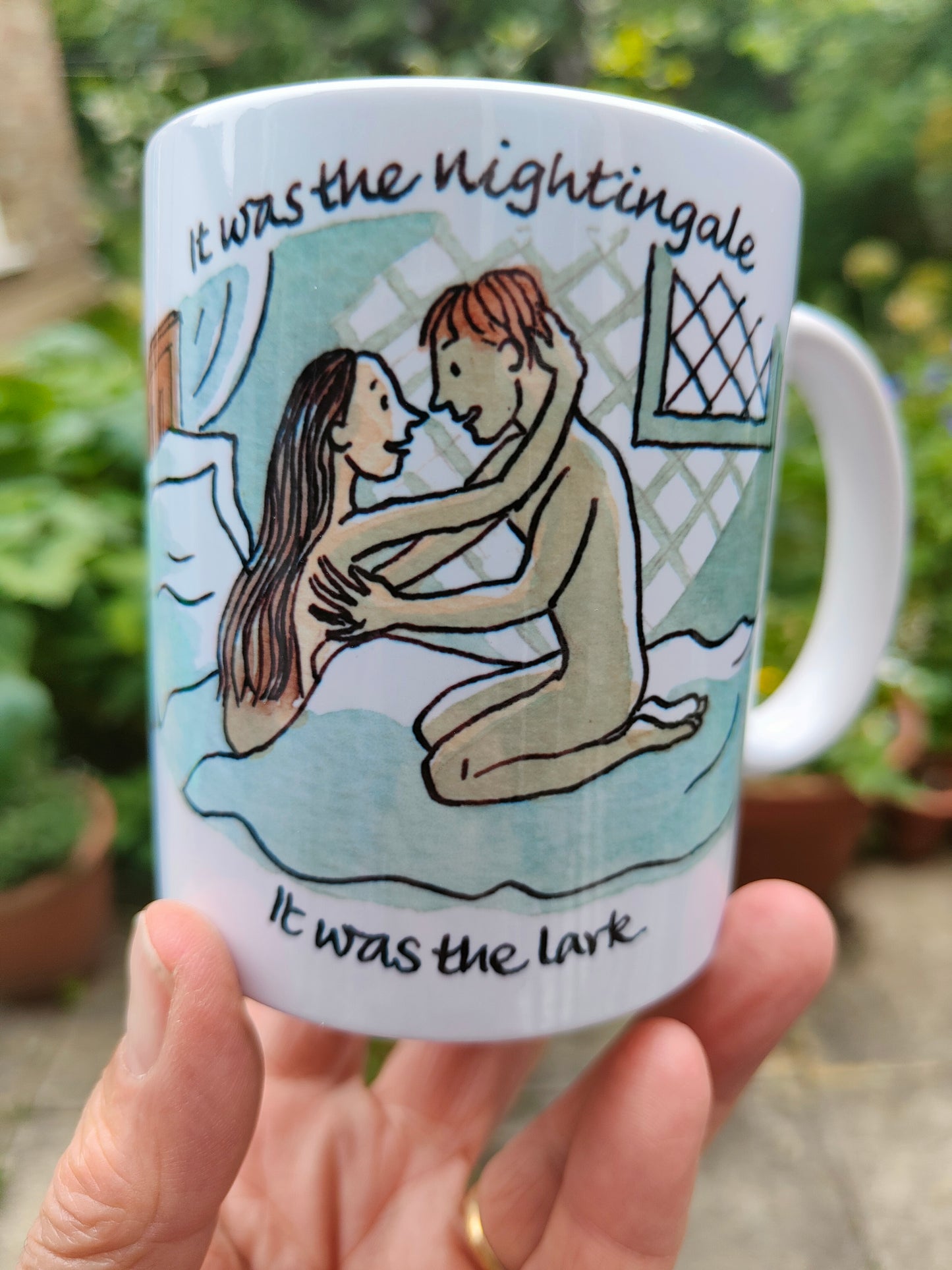Romeo and Juliet - It was the nightingale - Earthenware mug