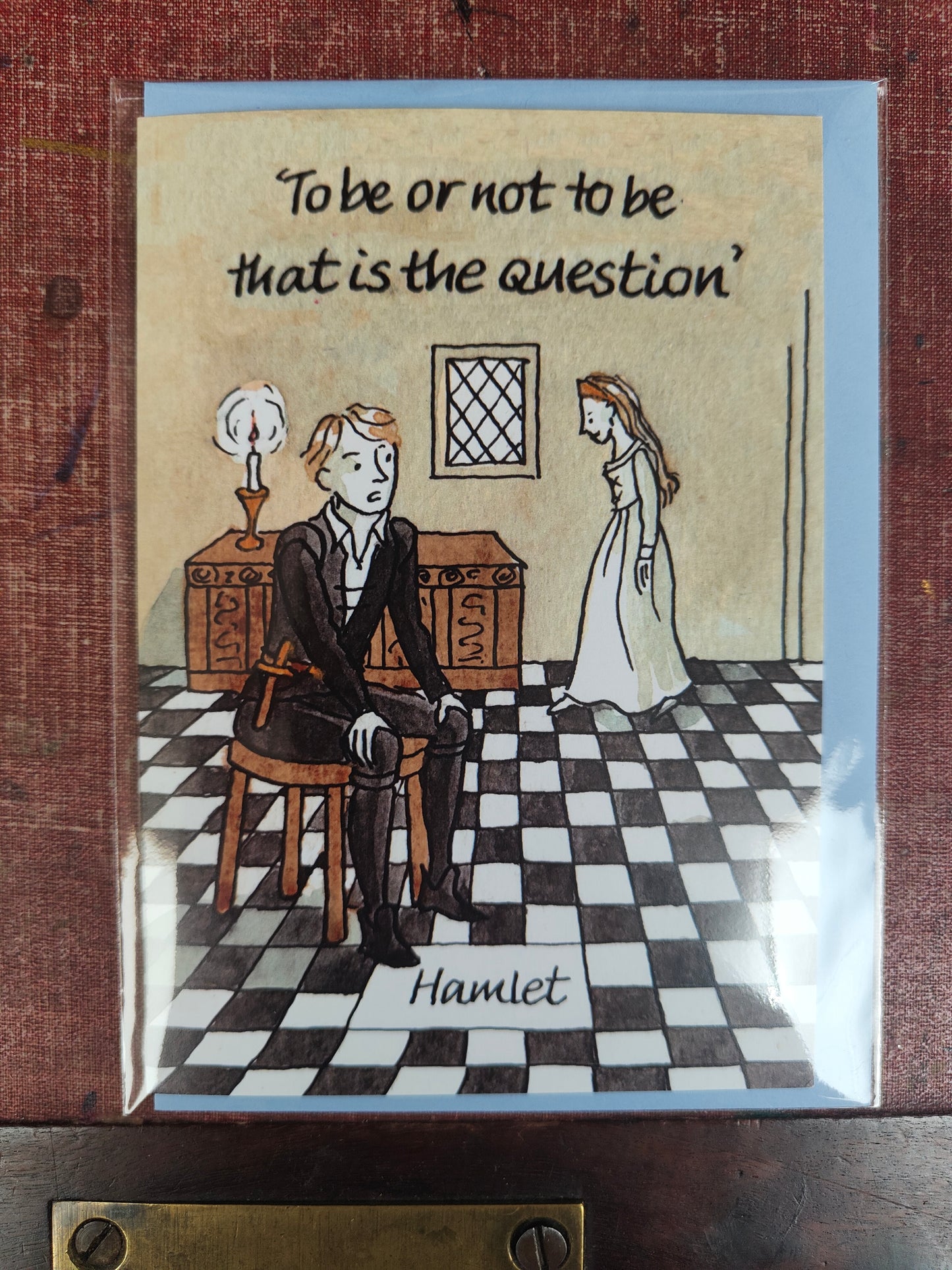 To be or not to be greeting card