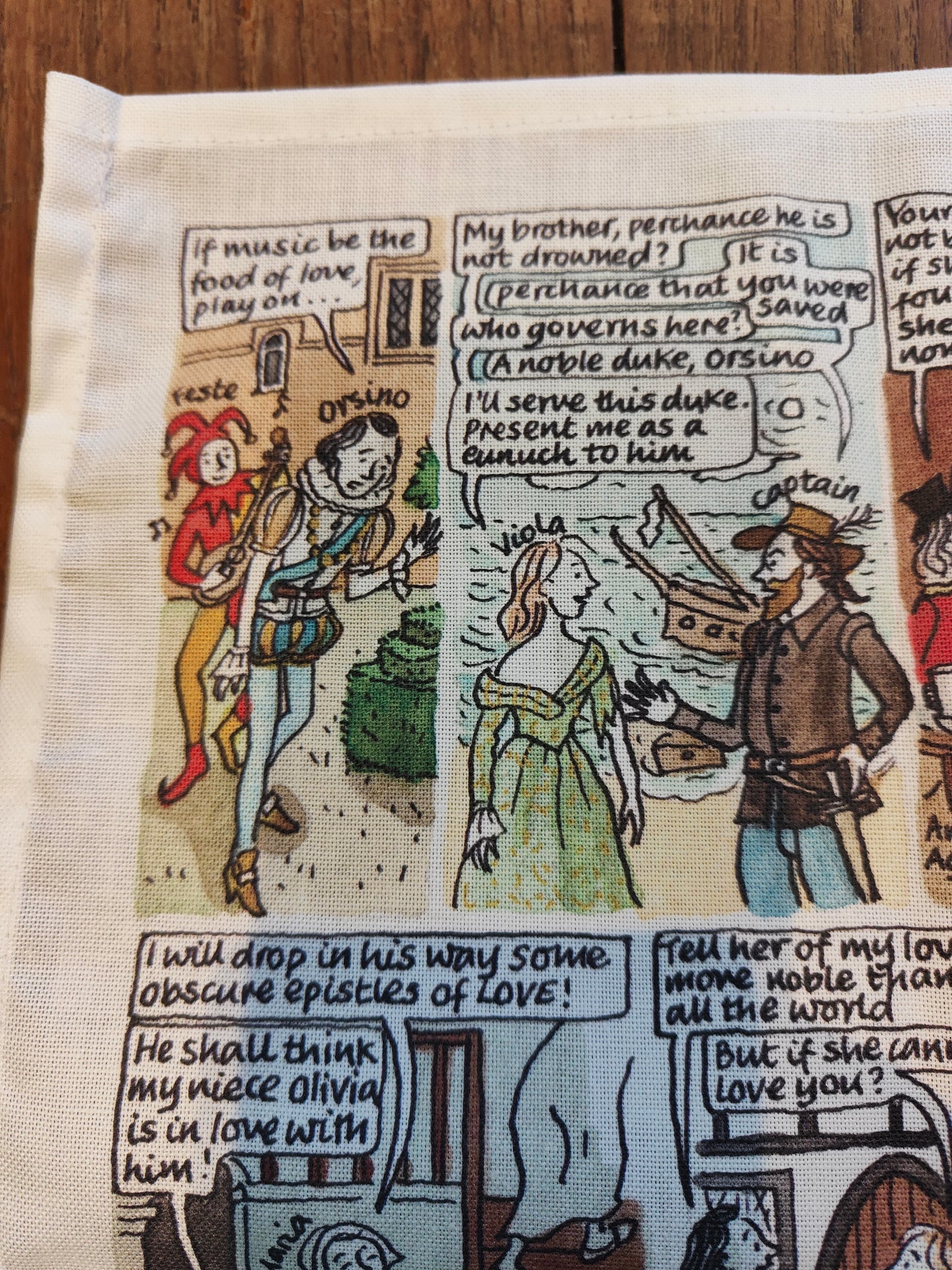 Twelfth Night - Tea Towel