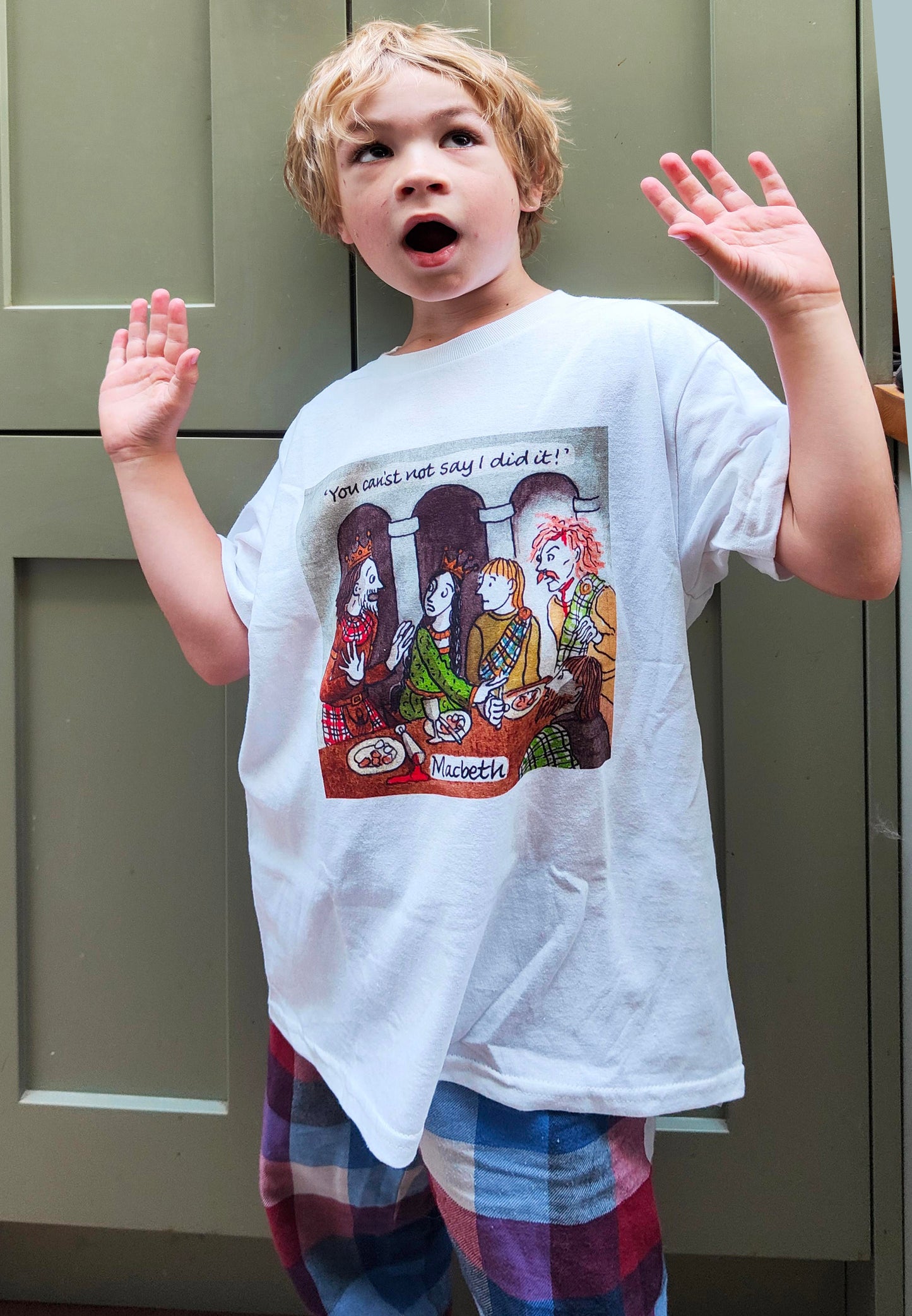 Macbeth - You cans't not say I did it - Children's t-shirt
