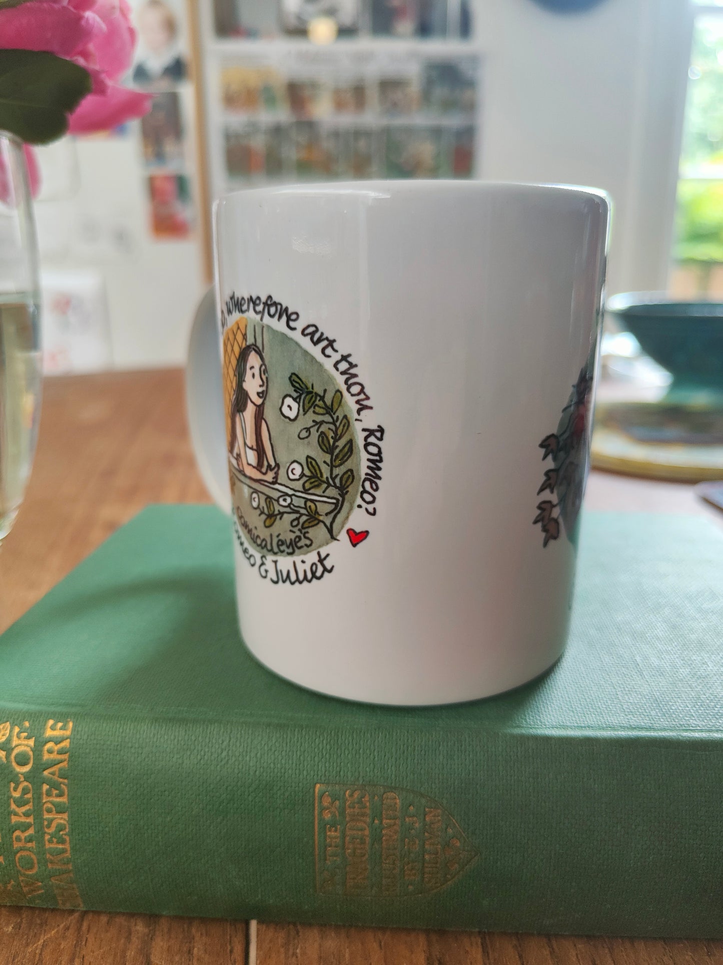 Romeo and Juliet - My Bounty is as boundless - Earthenware mug