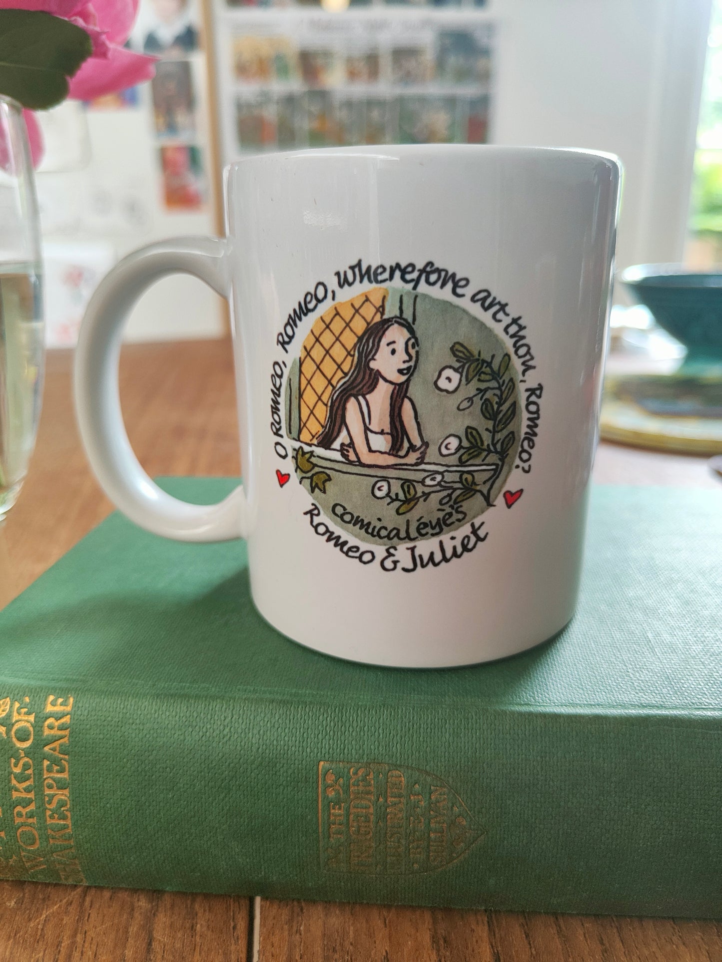 Romeo and Juliet - My Bounty is as boundless - Earthenware mug