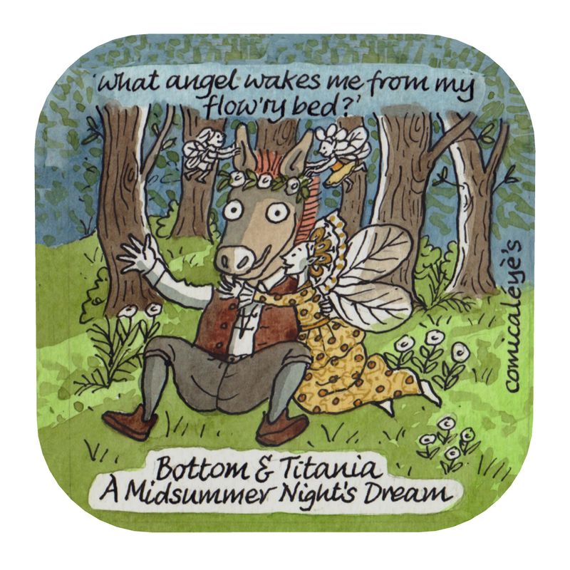 Shakespeare Midsummer Nights Dream coaster