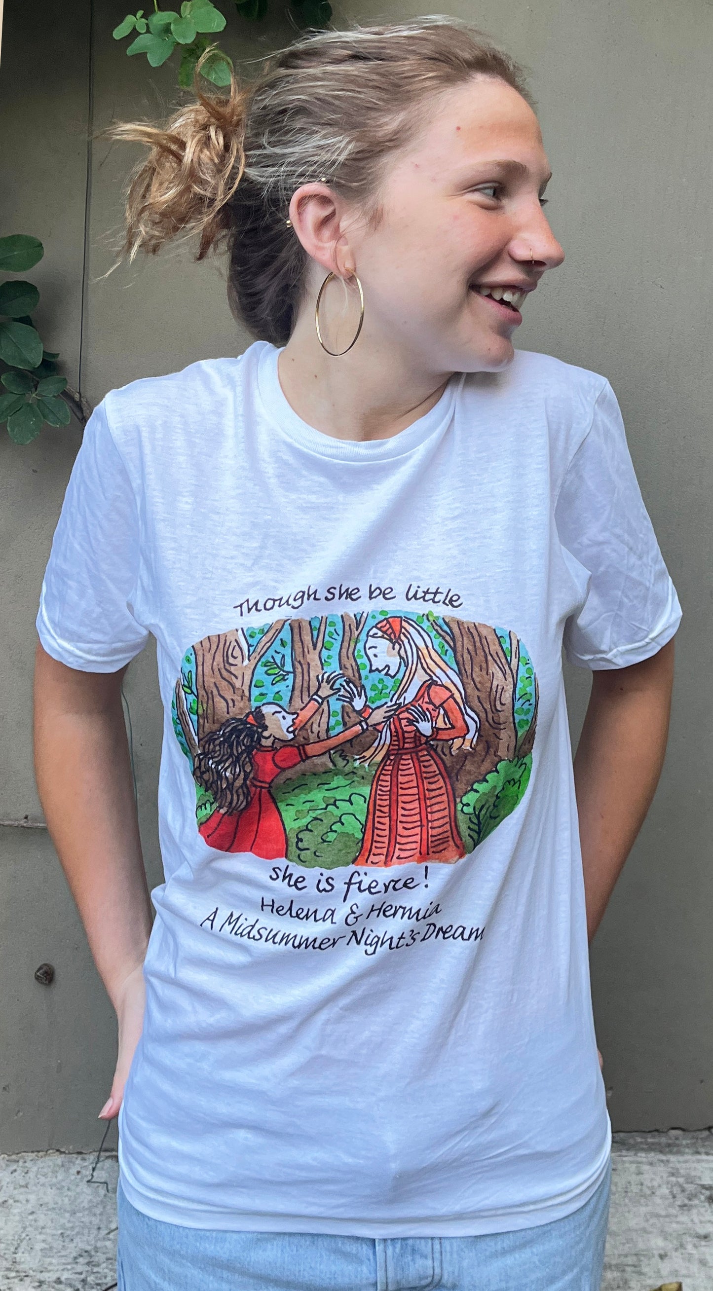 A Midsummer Night's Dream - Though she be little - T-shirt
