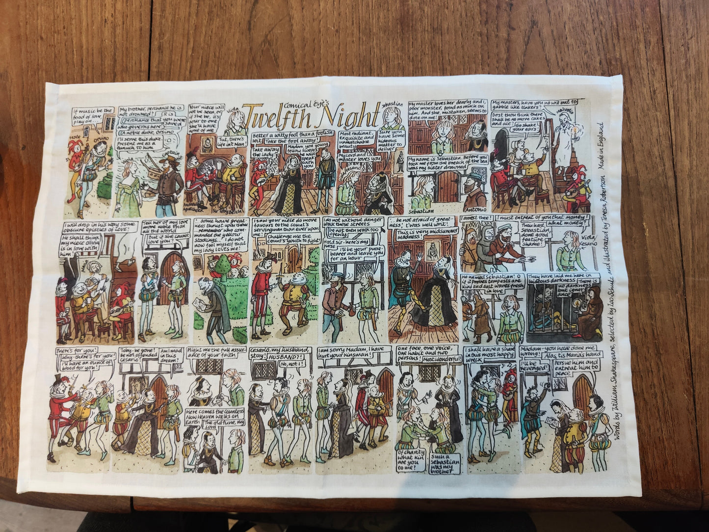 Twelfth Night - Tea Towel