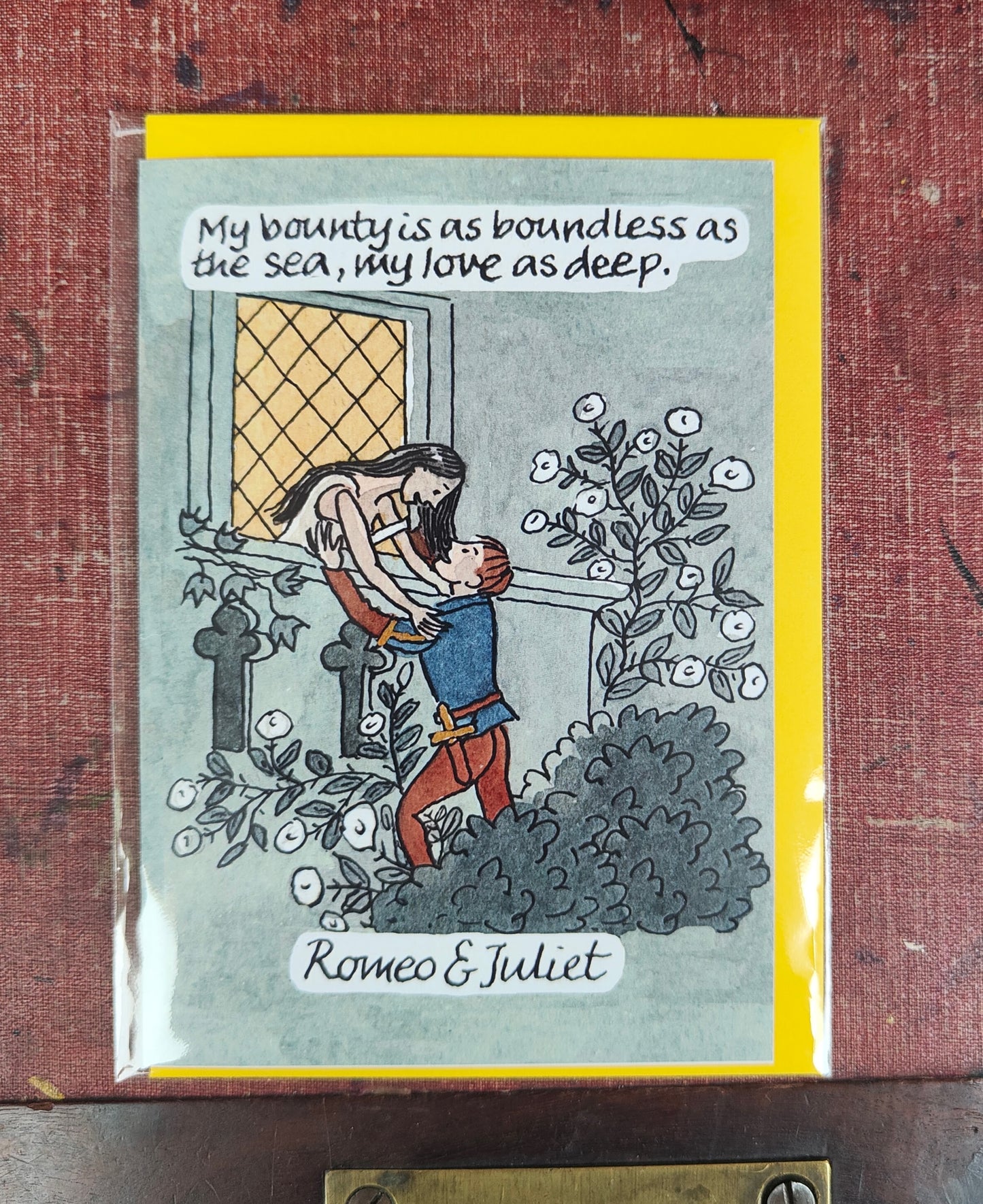 My Bounty is as Boundless greeting card