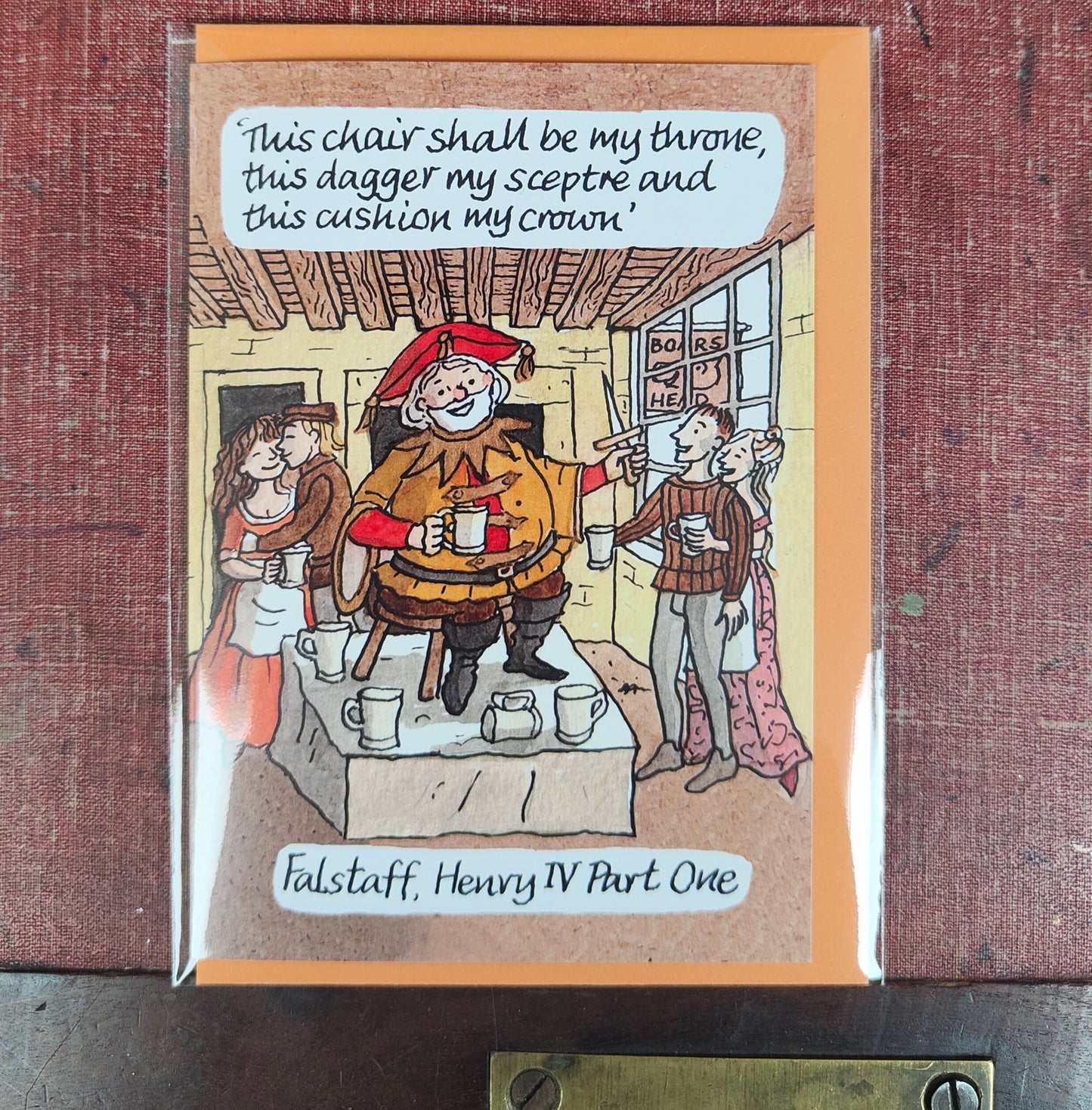 Falstaff greeting card