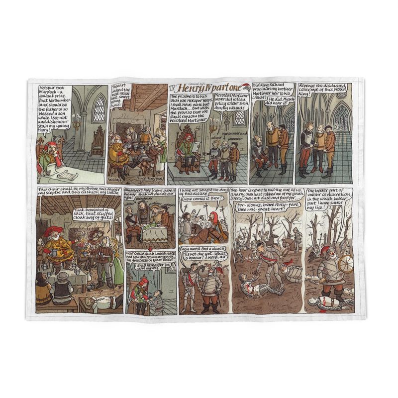 Henry IV Part One - whole play - tea towel