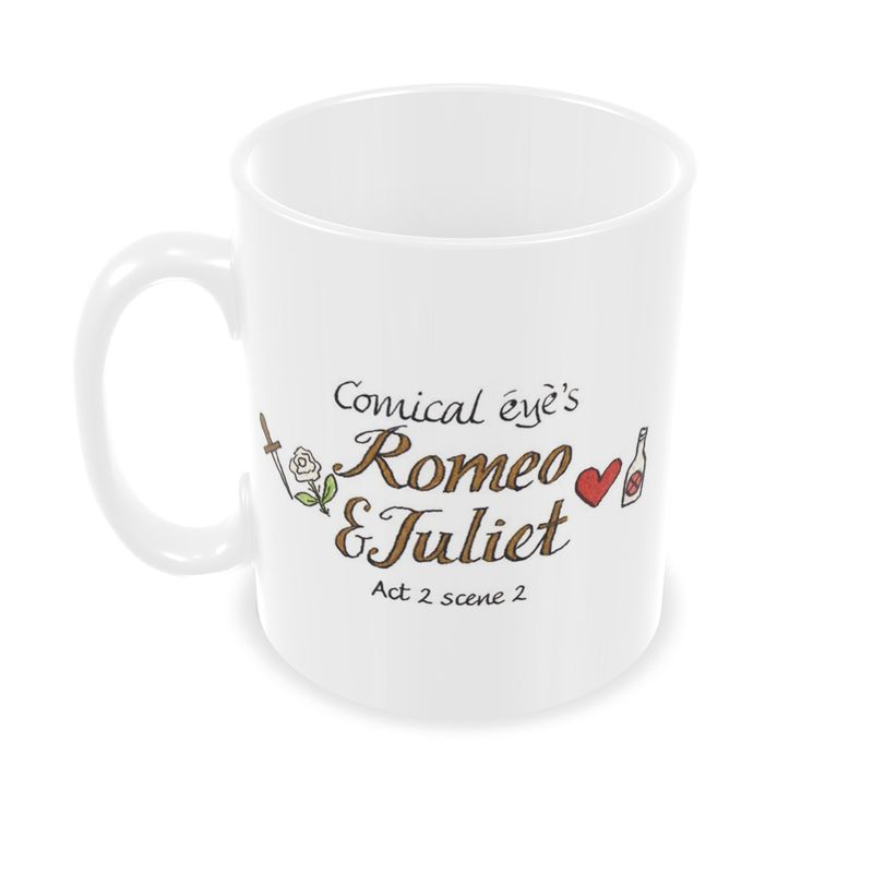 Romeo and Juliet - O Romeo, Romeo, wherefore art thou - mug