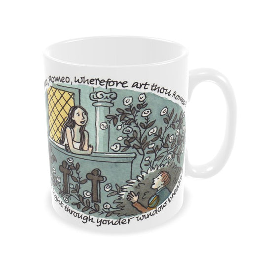 Romeo and Juliet - O Romeo, Romeo, wherefore art thou - mug