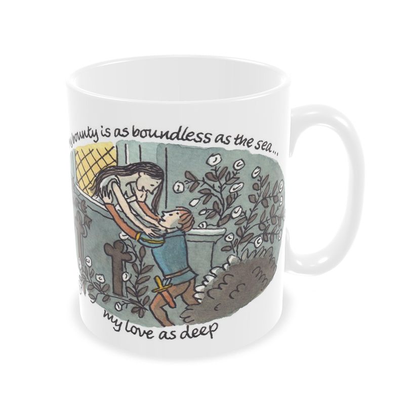 Romeo and Juliet - My Bounty is as boundless - mug