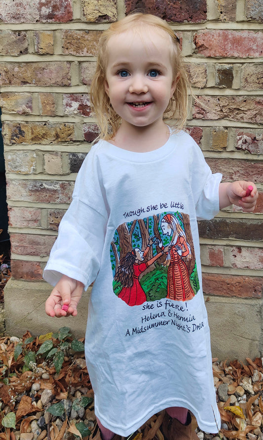 A Midsummer Night's Dream - Though she be little - Children's t-shirt