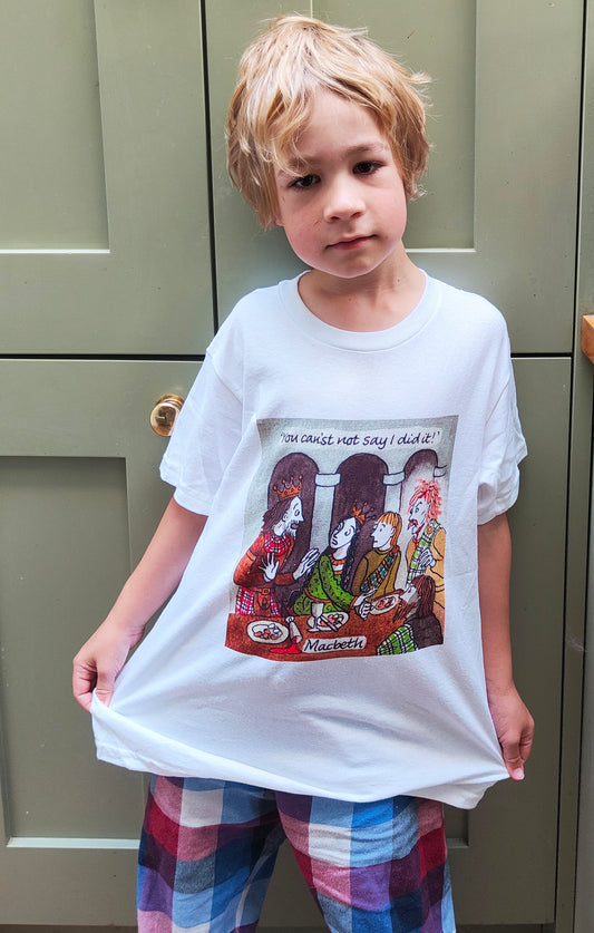 Macbeth - You cans't not say I did it - Children's t-shirt