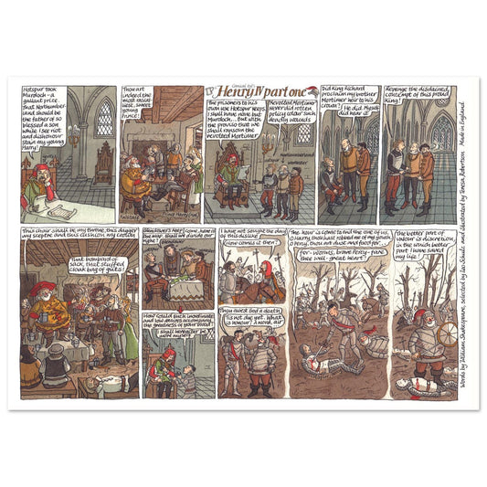 Shakespeare Falstaff Henry IV Part One poster