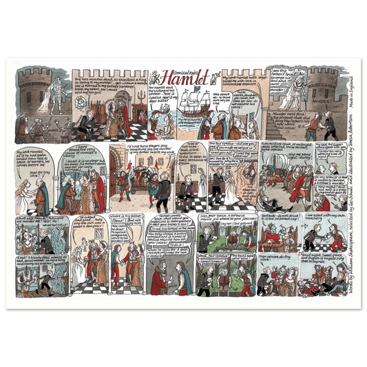 Shakespeare Hamlet poster